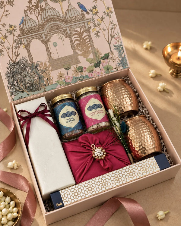 Naira Diwali 2026 corporate gift hamper by Bespoke Gifting Studio – view 1